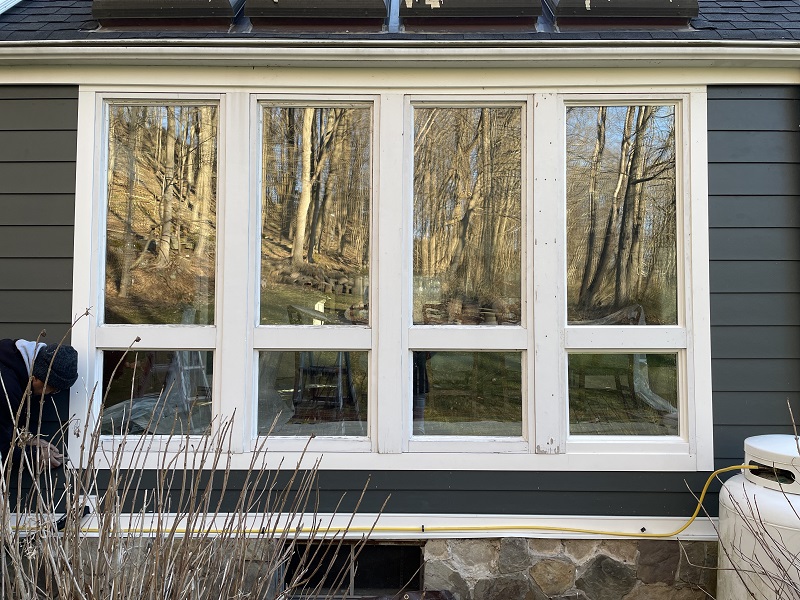 The windows were rotting and needed to be replaced